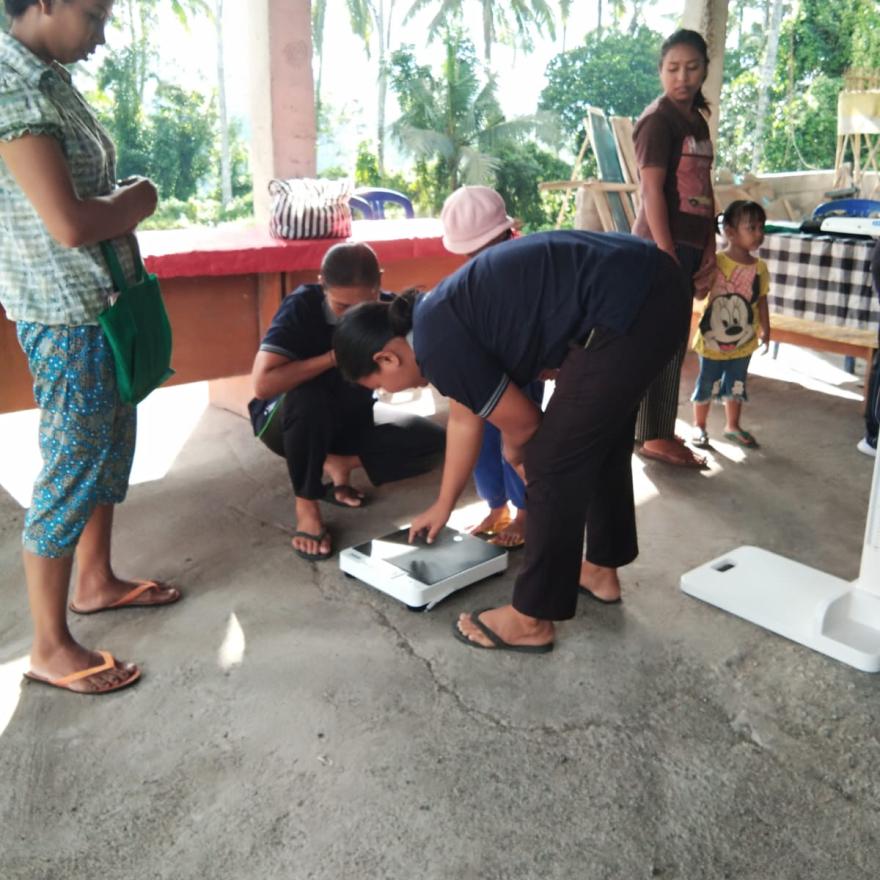 Kegiatan Penyelenggaraan Posyandu Sandat di Br.Dinas Pembungan,Posyandu Cempaka di Br.Dinas Pasekan